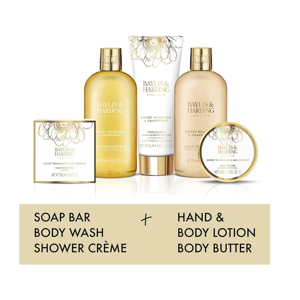 Darčekový set Baylis  & Harding starostlivosť o telo Mandarinka a grapefruit 5 ks Darčekové balenia Provencearomatik 2